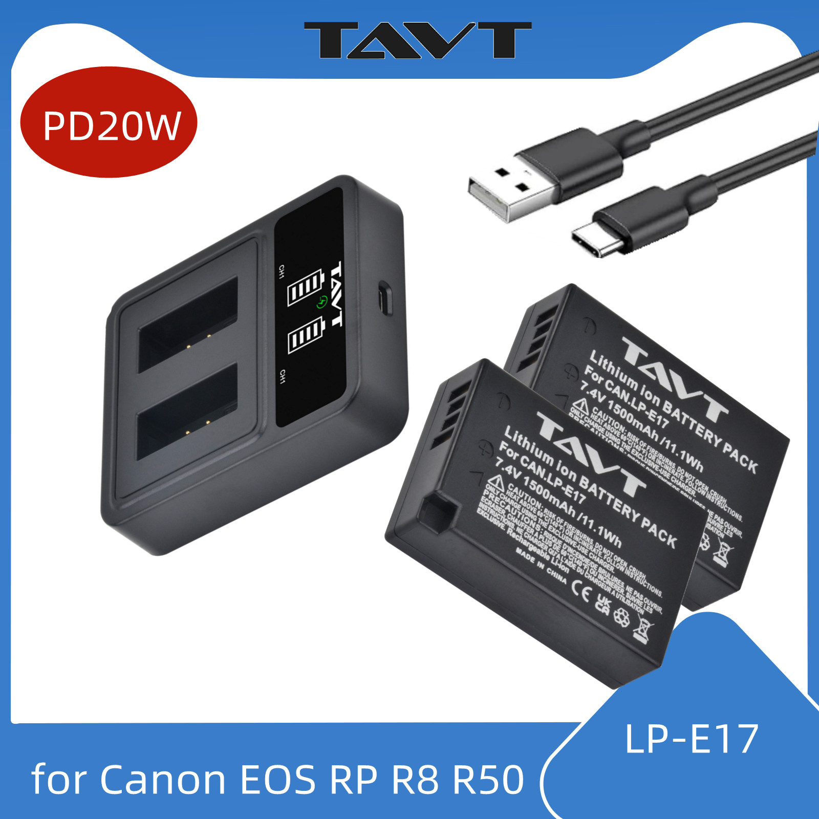 Canon Camera Eos R8 - LP-E17 LPE17 LP E17 Kamera Akku