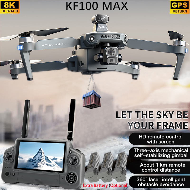 KF100 MAX GPS Drone 4K Kamera  – Drone Gimbal 3 Axis Bewertung und Preis