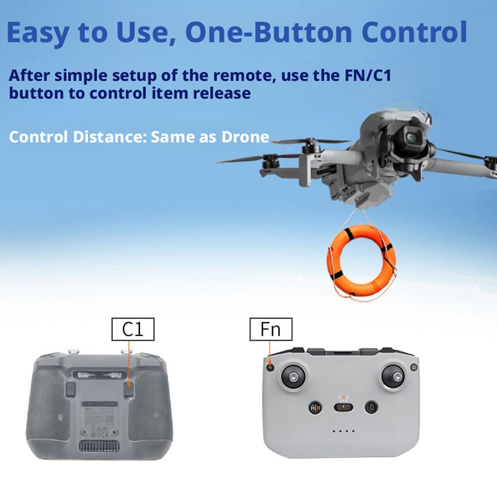 Leichtes Drohnen-Abwurfsystem  – Dji Drone Mini 4 Pro Bewertung und Preis