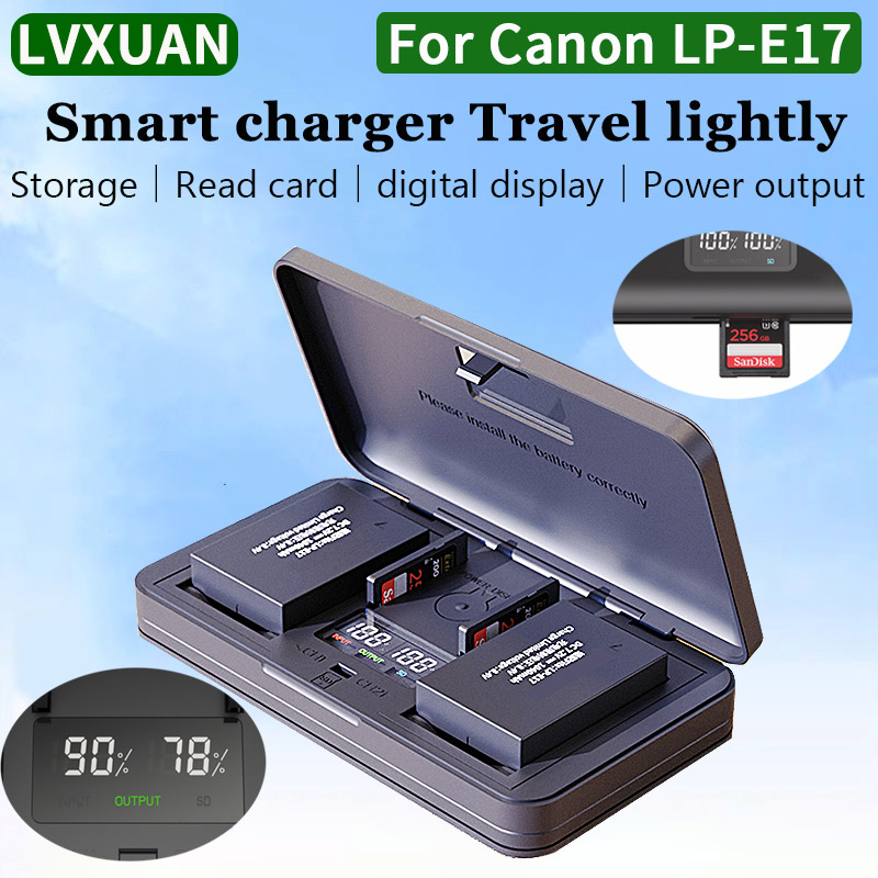 LVXUAN LP-E17 Akku-Ladegerät,  – Canon Camera Eos R8 Bewertung und Preis